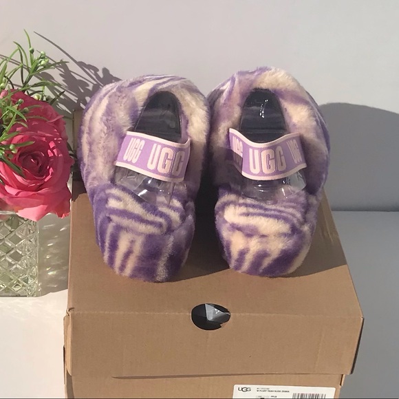UGG Fluff Yeah Slide Zebra - Picture 11 of 13